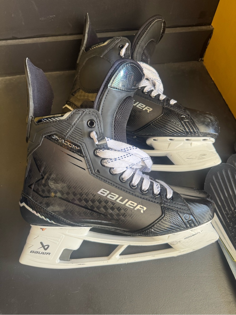 Bauer Men’s Black and White Hockey Skates
